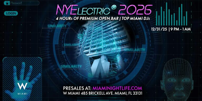2026 W Hotel Miami New Year’s Eve Party