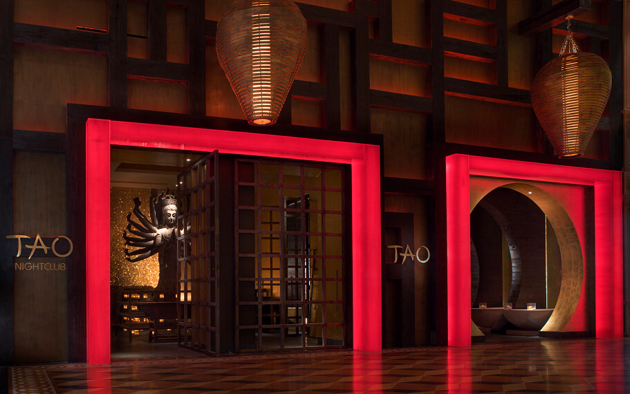 TAO Las Vegas Venue Entrance